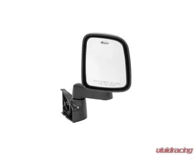 Quadratec Factory Style Replacement Mirror for Passenger Side on Jeep Wrangler 1987-2018 - 13111 0322